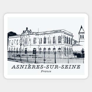 Asnières-sur-Seine - France Magnet